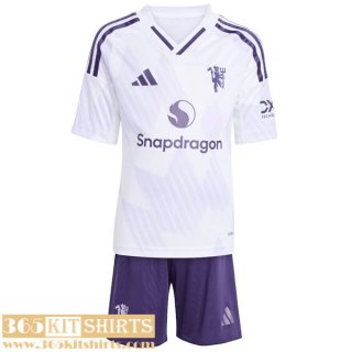 Football Shirts Manchester United Away Kids 25 26