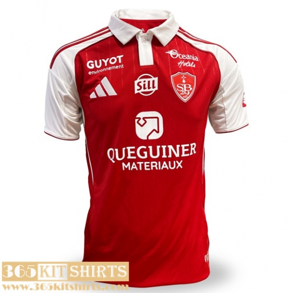 Football Shirts Stade Brestois Home Mens 25 26