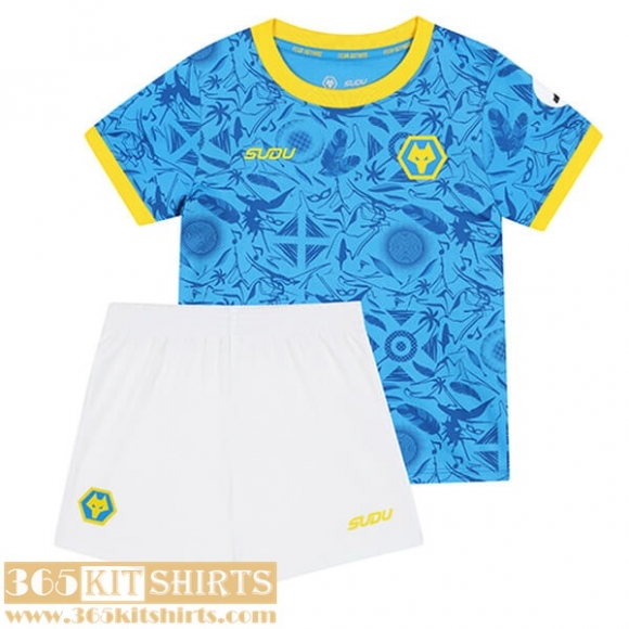 Football Shirts Wolverhampton Wanderers Third Kids 25 26